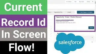 Pass Record Id to Record Page Using Flow - Flow Example