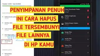 cara hapus file lainnya di hp android yang buat penyimpanan penuh