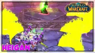 Heigan the Unclean fight, Naxx, WoW Classic, Bloodfang EU