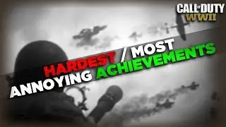 Top 3 | Hardest / Most Annoying Achievements - Call of Duty WW2