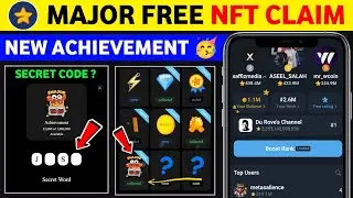 Major achievement secret code | Major new achievement today | major new update today
