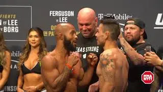 UFC 216: Ray Borg vs Demetrious Johnson