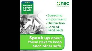 2024 National Safety Month: Roadway Safety