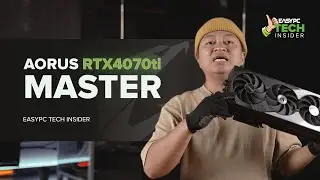 AORUS RTX 4070Ti MASTER 12G | Unboxing and Overview