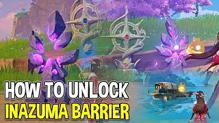 How to unlock Inazuma Electro Barrier (Unlock Ship) Genshin Impact 2.0