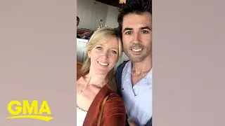 Woman says to hug loved ones tight after husband dies on wedding anniversary