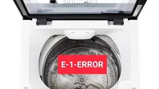 E1 error Bosch top loading woshing machine E1 error code top loading woshing machine