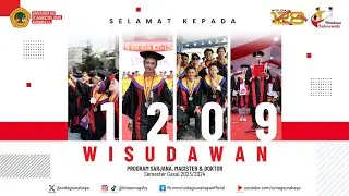 Wisuda ke-128 Program Sarjana, Magister dan Doktor Untag Surabaya