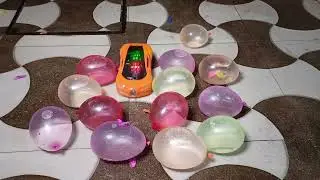 water balloon popping game #experiment #pop#balloon