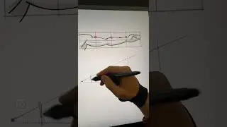 How to draw an arm in foreshortening perspective. 