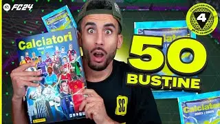🚨 LA SQUADRA da 50 BUSTINE! APERTURA FIGURINE CALCIATORI PANINI 2023/24 su FC 24