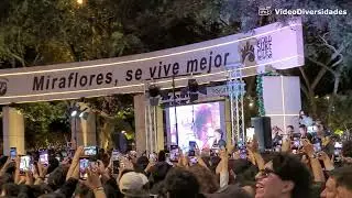 Gustavo Cerati (Miguel Samamé) en el parque Kennedy, Miraflores (03/01/2025)