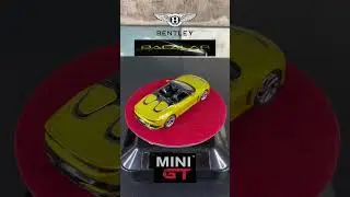 Exclusive Bentley Mulliner Bacalar Yellow Flame - Mini GT