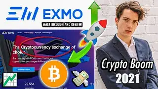 Exmo Cryptocurrency Exchange Review and Tutorial for Beginners 2021! (Worldwide Crypto Exchange)