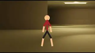 Default Stickfigure gets teleported in the Backrooms...[⚠️Gore/Blood/⚠️]