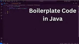 Understanding Boilerplate Code in 