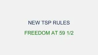 New TSP Withdrawal Rules Explained (2026 Guide)
