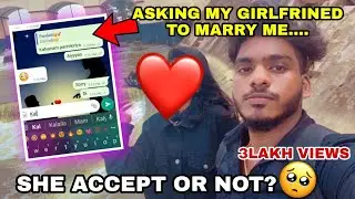 🥺மறக்க முடியாத நாள்...| ASKING MY FREE FIRE GIRLFRIEND TO MARRY ME⁉️ | I PROPOSED HER❤️ | TGB SINGAM
