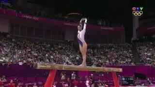 Ginástica Artística: Trave de equilíbrio 3