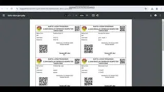 Aplikasi Administrasi Ujian Berbasis WEB Video-1