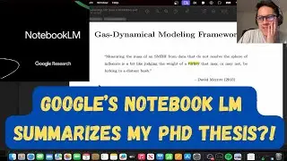 Google's Notebook LM Created a Podcast of My Physics PhD Thesis