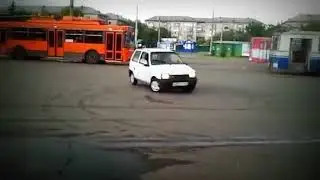 Дрифт на оке хахаха