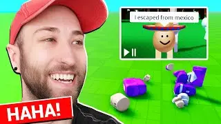 Roblox but if you LAUGH you DIE