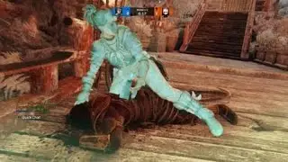 For honor s this guy got dumped on