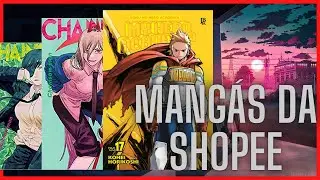É BOM COMPRAR MANGÁS NA SHOPEE?    UNBOXING DE MANGÁS