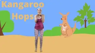 Kids Yoga Kangaroo Hops