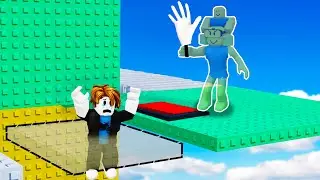 I turn invisible to troll in the Roblox troll tower.