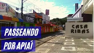 Passeio pela cidade de Apiaí, sul do estado de São Paulo.