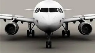 3D Model of Airbus A320 Air France Review