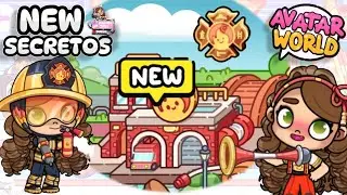 🧿 Avatar World 🥳 OS ENSEÑO LOS SECRETOS DE LA ESTACIÓN DE BOMBEROS 👩‍🚒! Mirar que chanchi ! 🤣