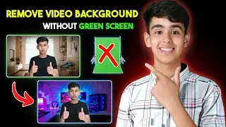 How To Change Video Background Without Green Screen - 2024 | Technical Mostafizur