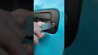 Nissan Car lock picked open