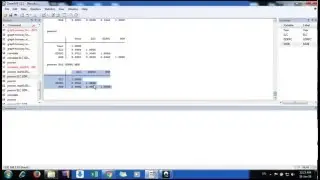 How to do correlation and significance test in Stata
