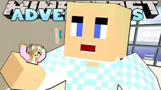 Minecraft - Little Kelly Adventures : SHRUNK AND SWALLOWED WHOLE!