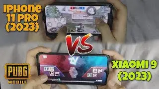 iPhone 11 pro VS Mi 9 PUBG MOBILE test in 2023