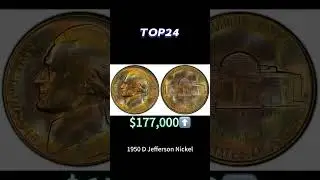 TOP 50 Valuable Nickels (1) !#coin  #nickel  #coincollecting