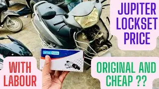 TVS Jupiter Bs4 Original Lockset Changed With Price And Labour #jupiterzx #tvsjupiter