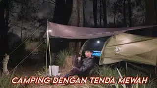 SOLO CAMPING | NIKMATNYA SOTO JAVA | NIGHT CAT LAY FLAT HAMMOCK CAMPING PART1