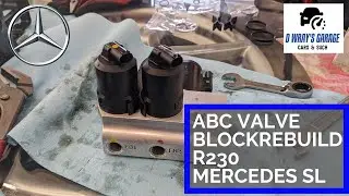 Mercedes ABC Valve Block Remove and Rebuild - SL55 AMG (R230)