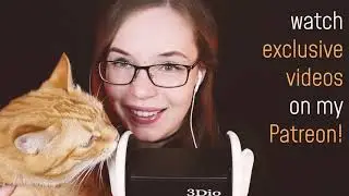 ASMR Ear Sniffing - Me and my cat on Patreon - Little Teaser :D