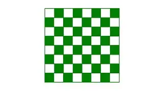 Simple Python Turtle Graphic and Code: Chess Board