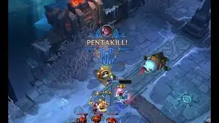 Aurora Pentakill! (ARAM)