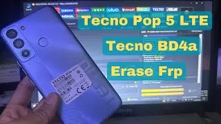 Tecno Pop 5 LTE | Tecno BD4a Erase Frp | Pop 5 | Pop 5 Lite | Frp | Remove Frp With Unlock Tool
