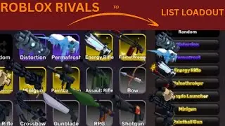 HOW TO GET THE LIST LOADOUT PICKER IN ROBLOX RIVALS 