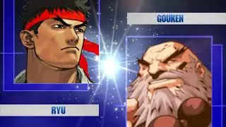 Ryu & Ken VS Gouken & Akuma | M.U.G.E.N