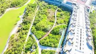 Hotel Atelier Playa Mujeres , Mexico Aerial Tour Drone Shots